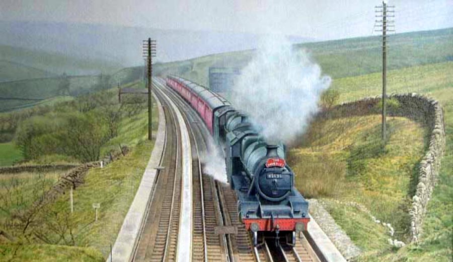 Garsdale on the Settle - Carlisle railway line.