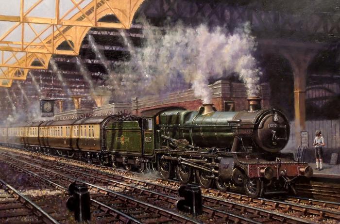 Snowhill Railway Station in Birmingham 1961