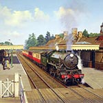 Painting by Malcolm Root