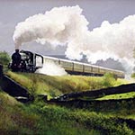 Painting by David French