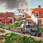 Painting by David Charlesworth