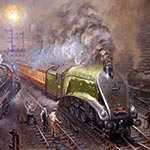 Painting by David Noble