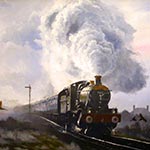 Painting by J Shaw