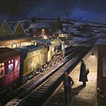 Painting by David Halliwell