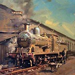 Painting by Michael Flanders