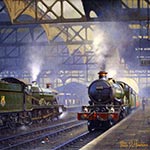 Painting by Philip Hawkins