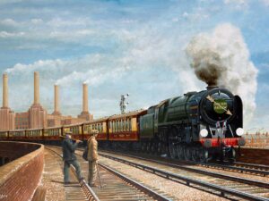 The Golden Arrow Pullman Train in 1955