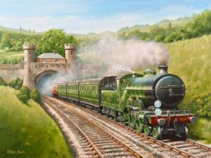 Brighton Atlantic train at Clayton Tunnel