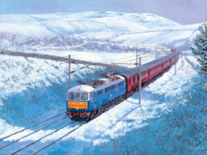 Class AL6 electric loco E3137 Les Ross