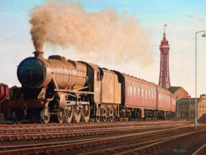 Stanier Black 5 at Blackpool Central Station