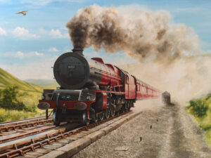 Steam Train on Dillicar Water Troughs