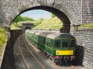 DMMU train near Bramhope Tunnel