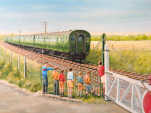 Southern Region 4CEP electric on the Kent Coast railway.
