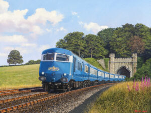 Bristol Pullman leaving tunnel