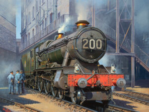 County class loco at Paddington