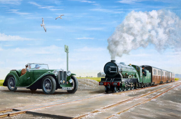 Railway Print | Romney Hythe & Dymchurch Railway Train